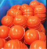 Hot Sale 101.4 KHz Orange Telecommunication Underground Utility Fiber Optic Cable Locate Ball Markers