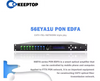 1550nm WDM EDFA 4-8-16 Port Optical Amplifier CATV 56EYA