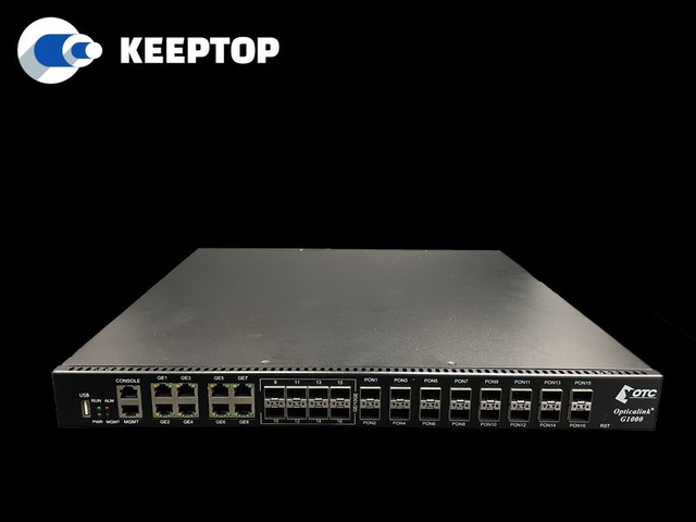 GPON OLT G1000 1U Chasis Type 16 Ports