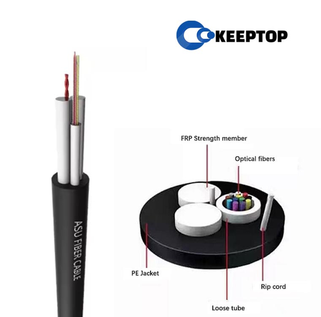 ASU Fiber Optical Cable 120M Span